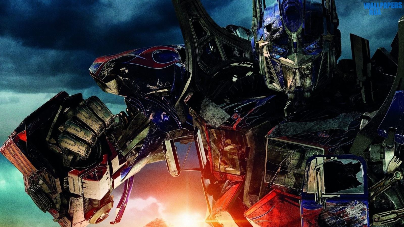 Transformers optimus prime wallpaper 1600x900