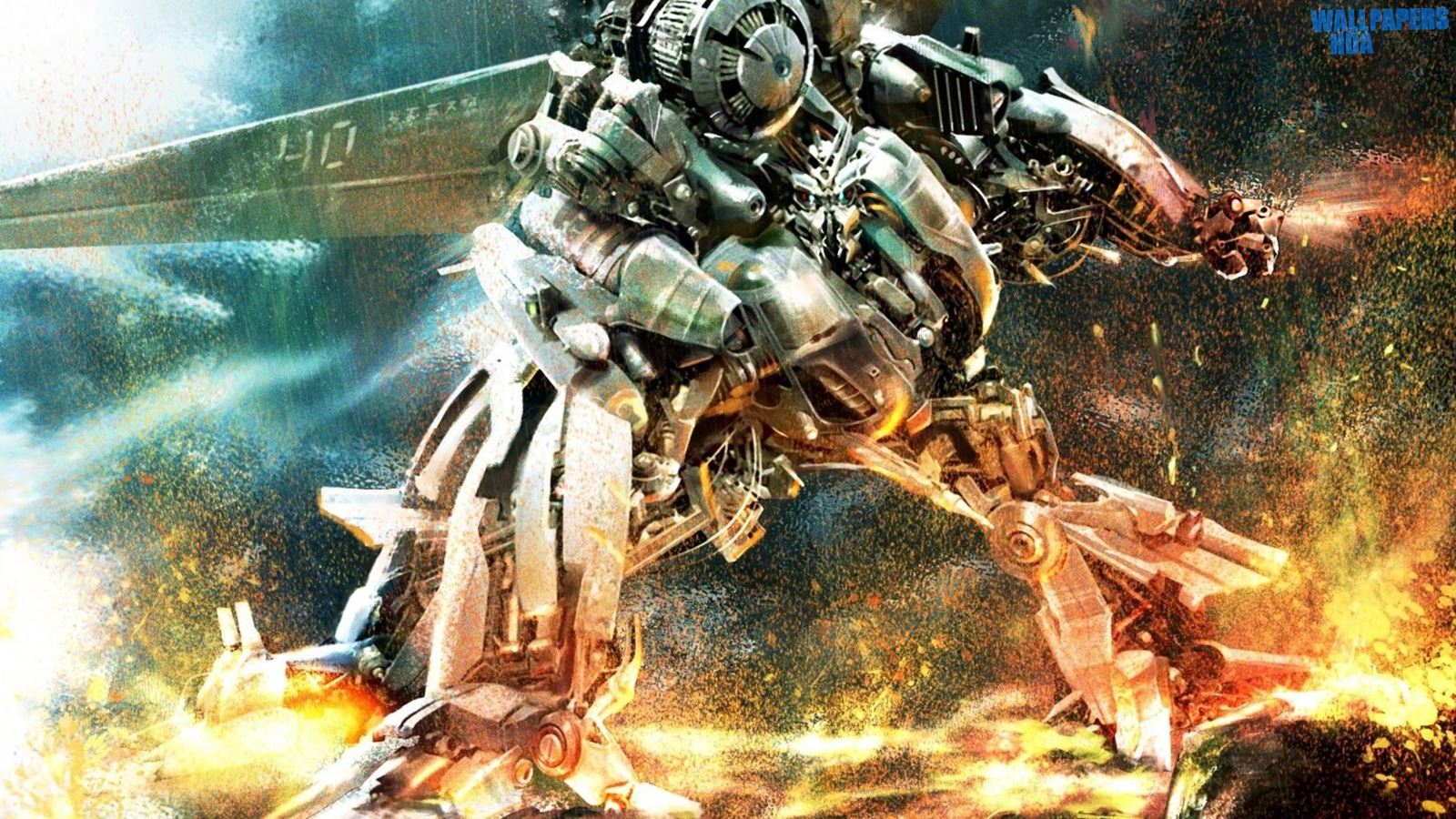 Transformers robot war wallpaper 1600x900